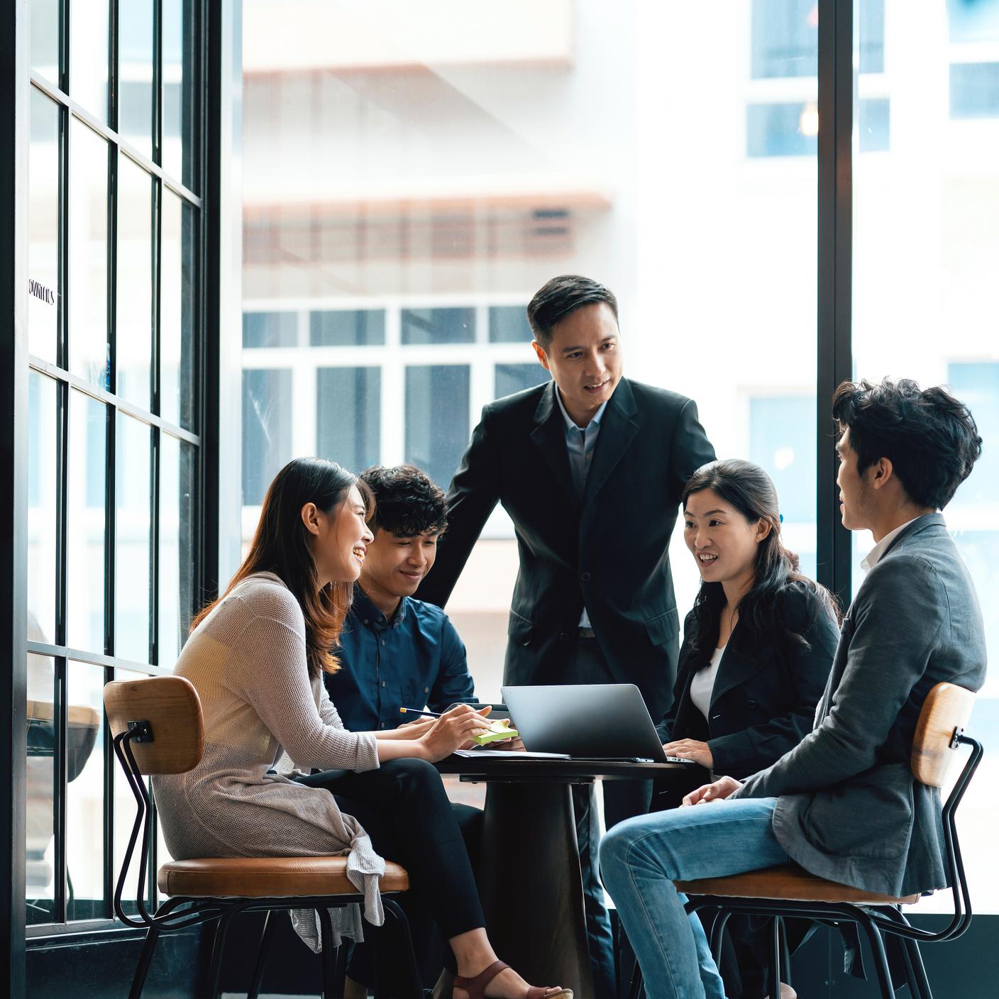 people having a meeting 